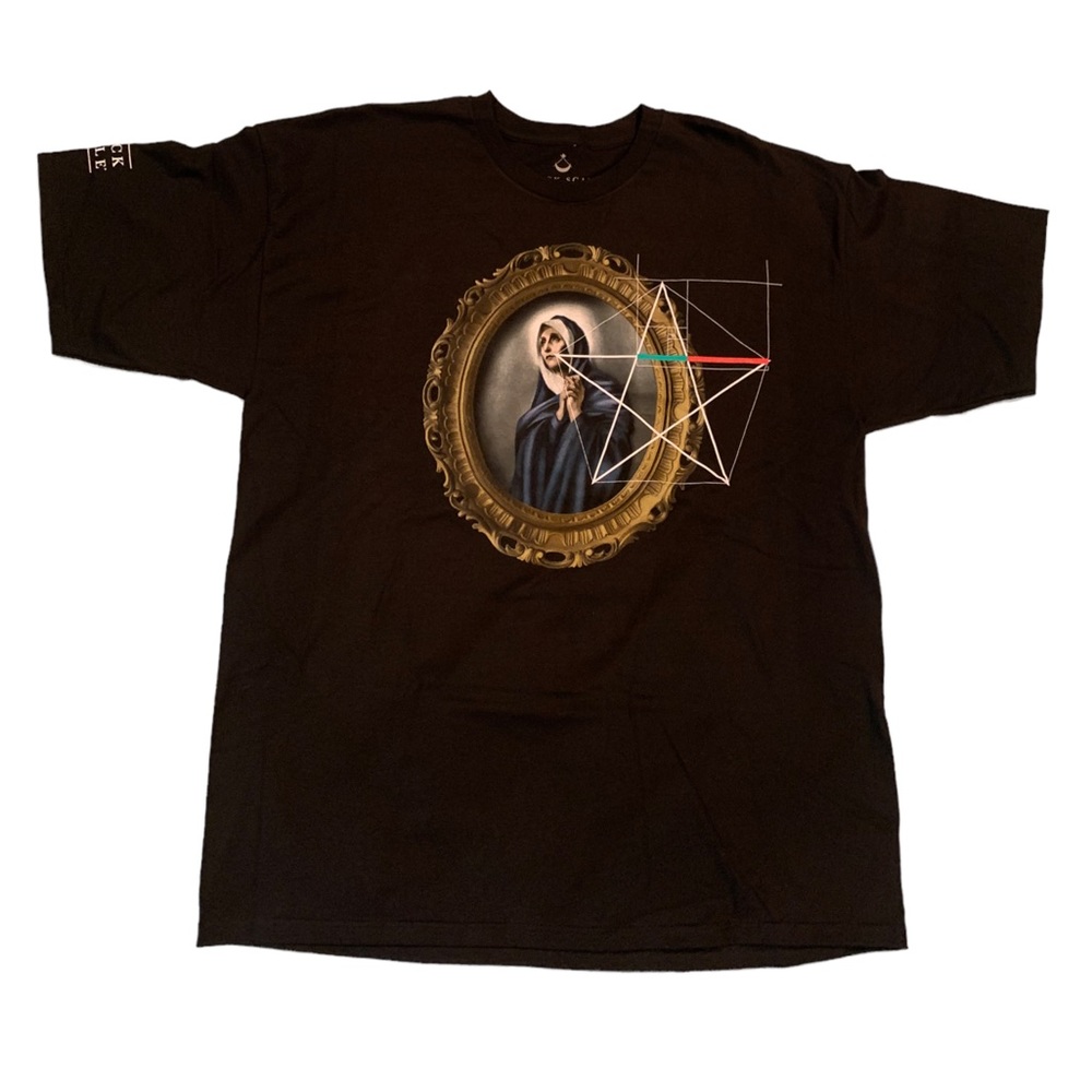 Black Scale Mary Graphic T